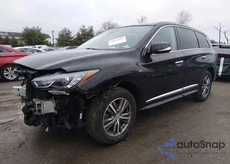 2020 Infiniti Qx60 Pure Awd from USA, damaged, VIN 5N1DL0MM2LC522990